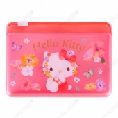 多用途收纳卡套 KUROMI海怪证件交通 正版 三丽鸥melody卡通Kitty