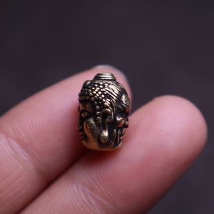 原创复古藏银一念之间背云隔珠金刚星月菩提手串长串diy文玩配饰