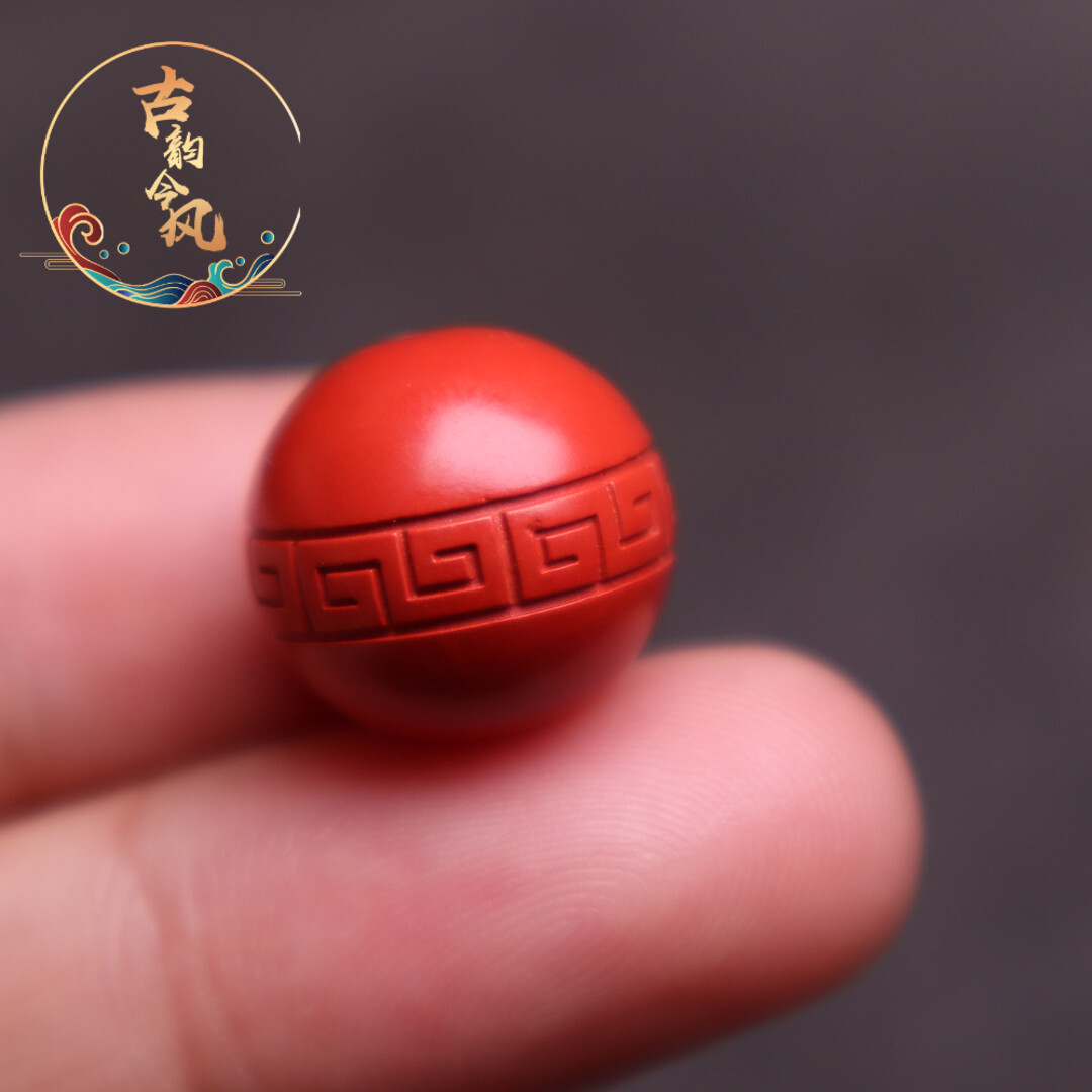 朱砂散珠配珠diy文玩饰品
