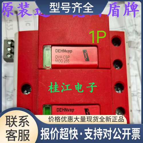 DEHN盾牌 DVA CSP MOD 255 防雷器DVA CSP 1P 100FM 拍前先询议价