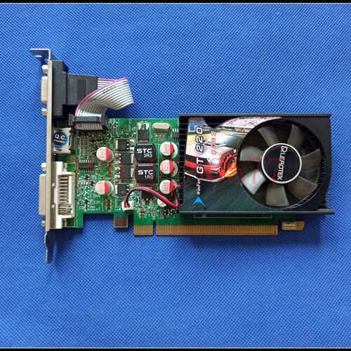 工控机显卡 QLEADTEK 1024MB 128BIT DDR3 GT220 AGP 显卡议价