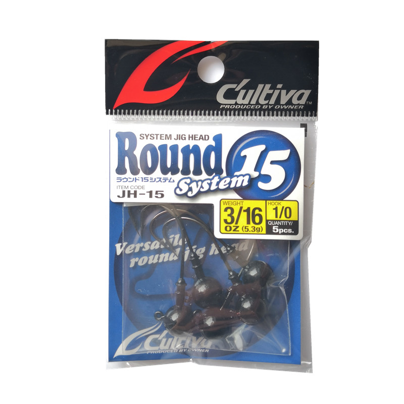 日本欧纳JH15球形铅头钩路亚钩