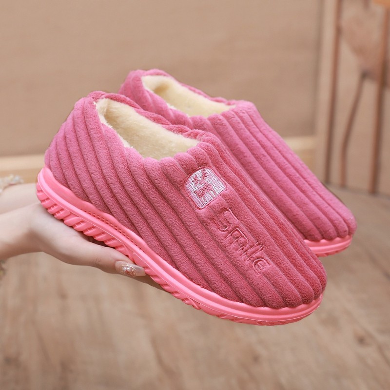 冬季棉拖鞋女包跟加绒保暖软底防滑厚底学生情侣室内外居家毛毛鞋,女鞋,毛毛鞋,淘宝优惠券,粉丝福利购,淘宝优惠卷