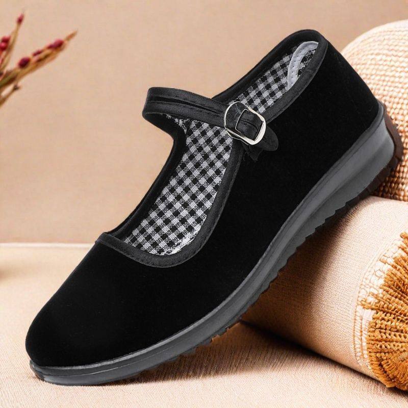 老北京布鞋女款平底单鞋防滑工作鞋女黑酒店上班鞋礼仪跳舞妈妈鞋,女鞋,传统布鞋,淘宝优惠券,粉丝福利购,淘宝优惠卷