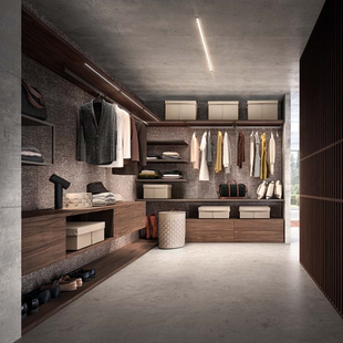 意大利原装进口 Con系列皮质高级感衣柜储物箱收纳盒整理筐轻奢