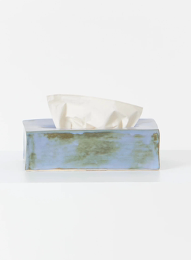 比利时原装进口 Hezze系列手工艺术桌面摆件抽纸盒陶瓷纸巾盒送礼