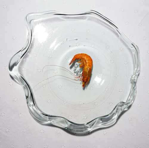 英国Pon再生玻璃盘子水果盘菜盘