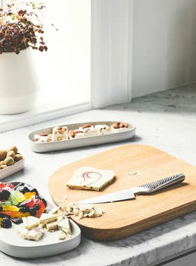 丹麦原装进口 Galet天然食品级橡木实木菜板整木家用砧板案板北欧