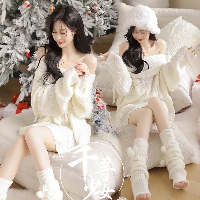 影楼秋冬毛衣圣诞主题室内个性少女兔子主题小清新艺术照写真服装,孕妇装/孕产妇用品/营养,影楼服装,淘宝优惠券,粉丝福利购,淘宝优惠卷