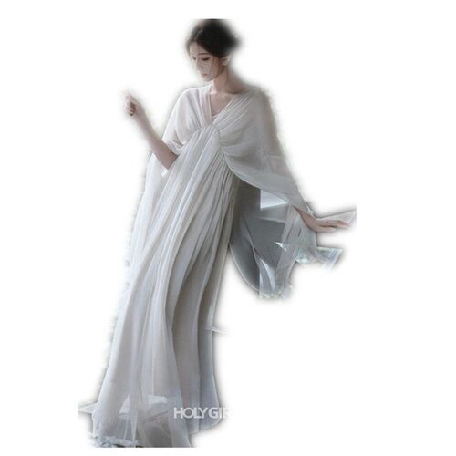 照相馆新款新中式写真洋装清冷氛围感古风少女超仙艺术照摄影服装