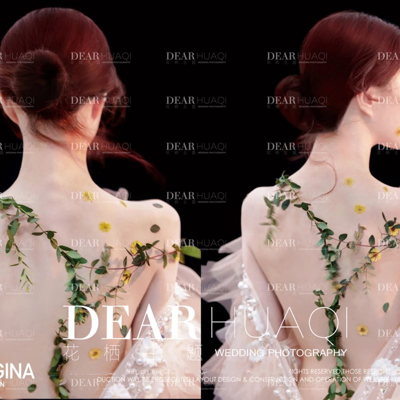 2020影楼薇拉风网红艺术甜美形象照彩纱新款花仙子写真拍照主题服