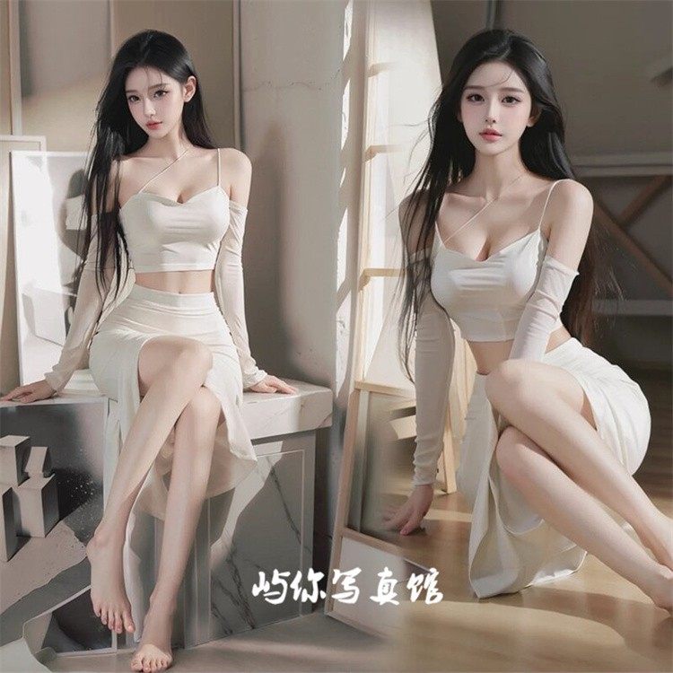 影楼摄影服紫色露背性感开叉礼服女2025年新款挂脖吊带生日连衣裙,个性定制/设计服务/DIY,动漫/cos制服定制/加工,淘宝优惠券,粉丝福利购,淘宝优惠卷