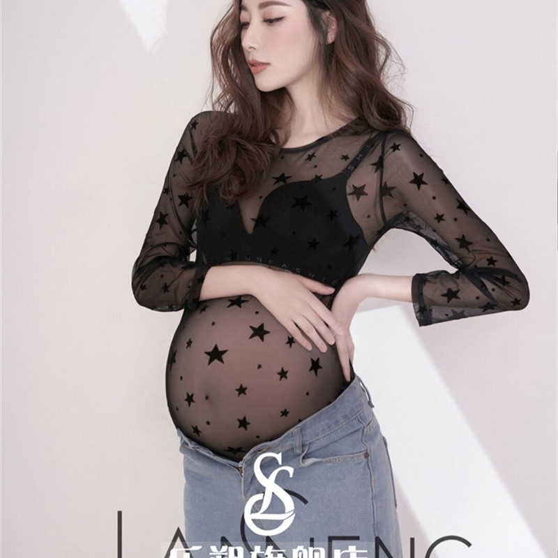 影楼孕妇装主题摄影新款孕妈咪大肚子拍照艺术照孕妇照片写真服装