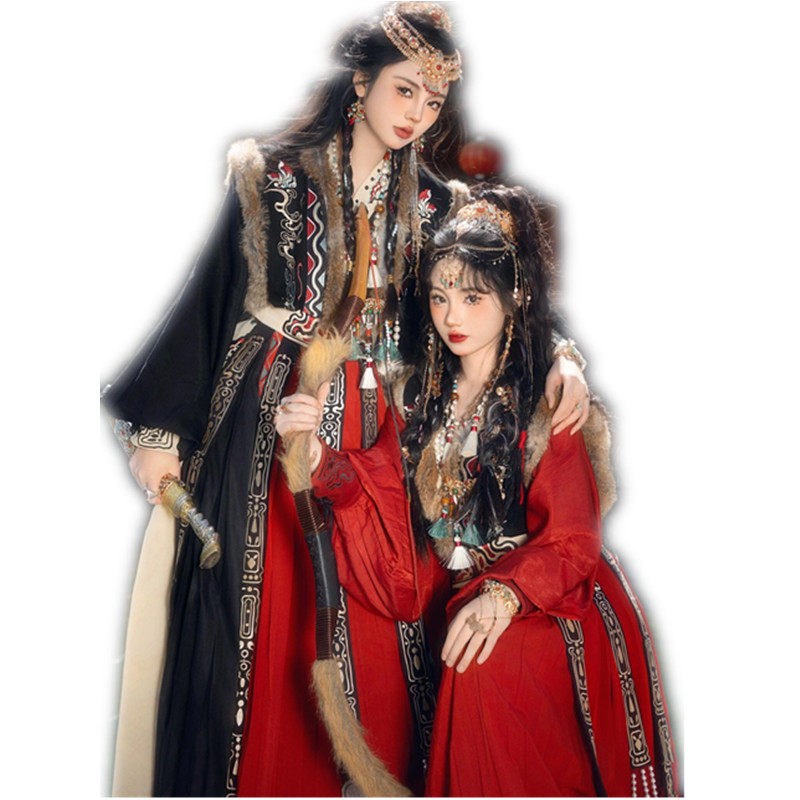影楼阿藏哥藏族服装女西藏拉萨旅拍少数民族藏袍龙龙情侣摄影服装