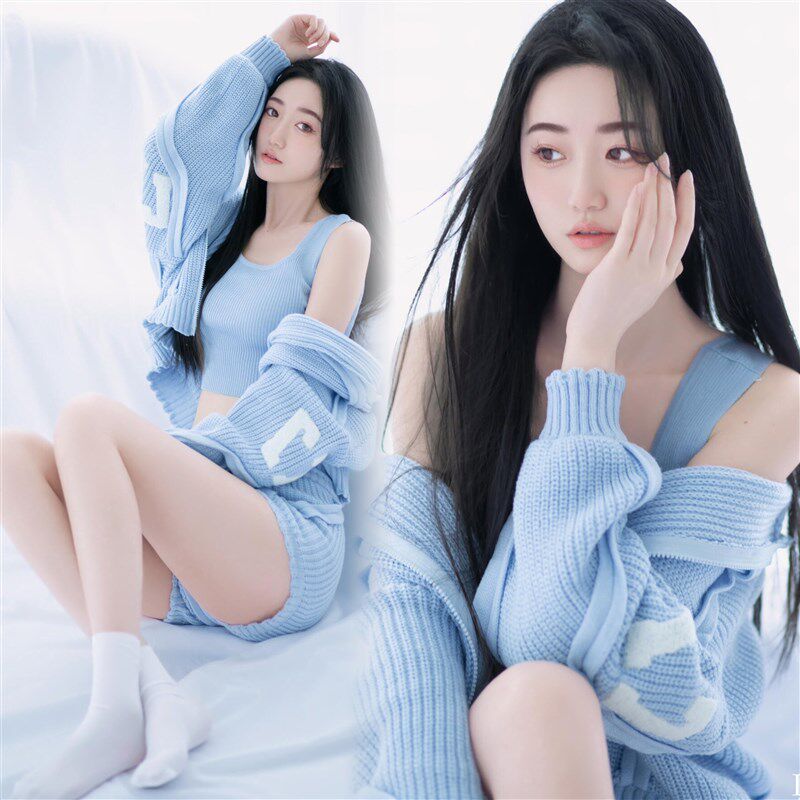 照相馆新款学院风写真服装时尚运动风毕业季文艺范少女艺术照摄影