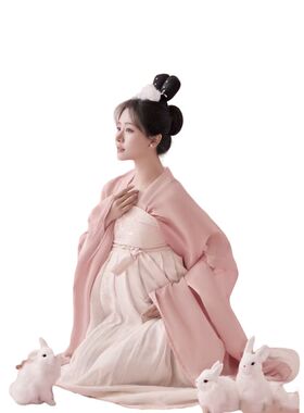 孕妇拍照服装新款影楼孕妈咪古装新中式温柔孕妇照在家拍仙气汉服