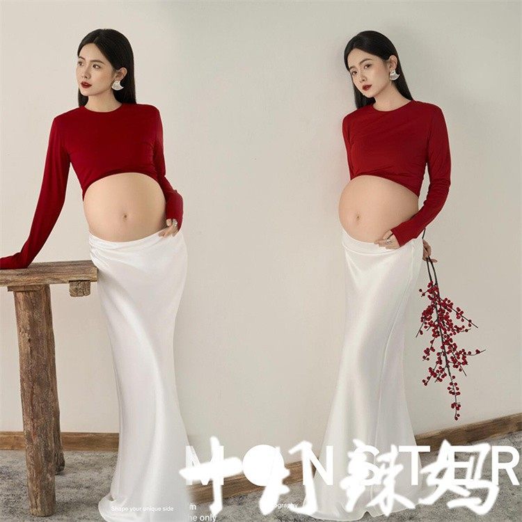 影楼新款孕妇照服装韩系简约纯欲风高级感孕妈咪大肚照写真在家拍,男装,其他民族服装,淘宝优惠券,粉丝福利购,淘宝优惠卷