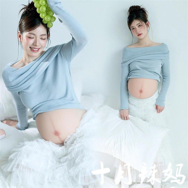 新款影楼孕妇拍照服装小清新可爱唯美裙孕妈咪大肚照衣服室内拍摄,男装,其他民族服装,淘宝优惠券,粉丝福利购,淘宝优惠卷