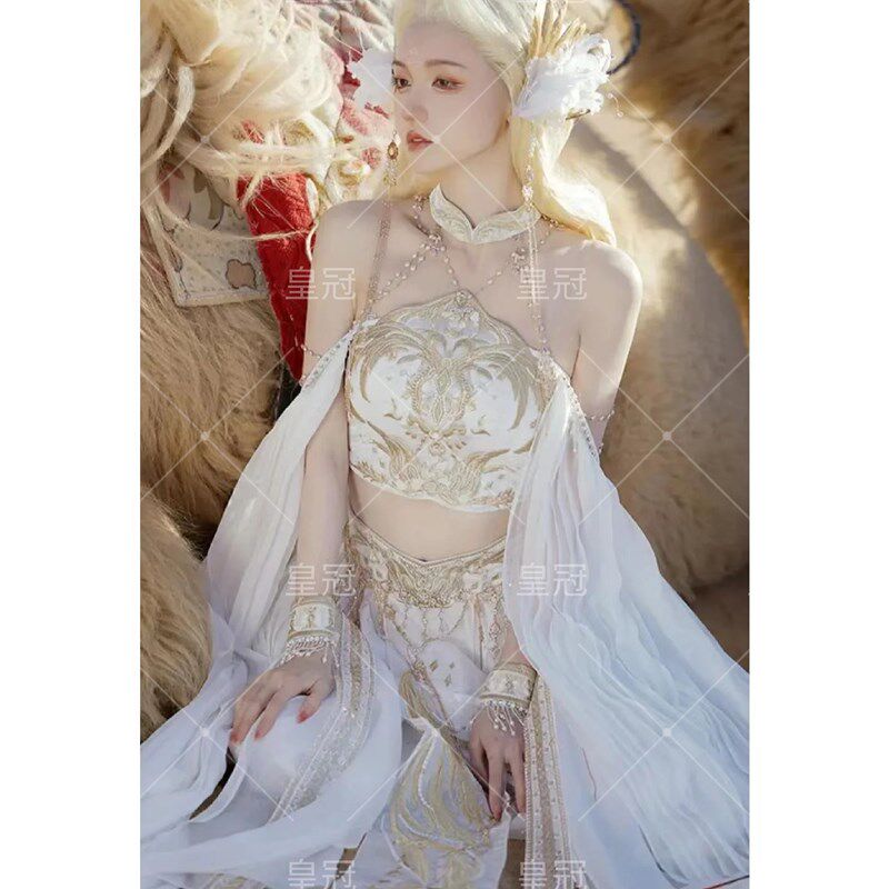新款异域风情旅拍服装飞天女神古装圣女令西域舞姬古典装汉服女装