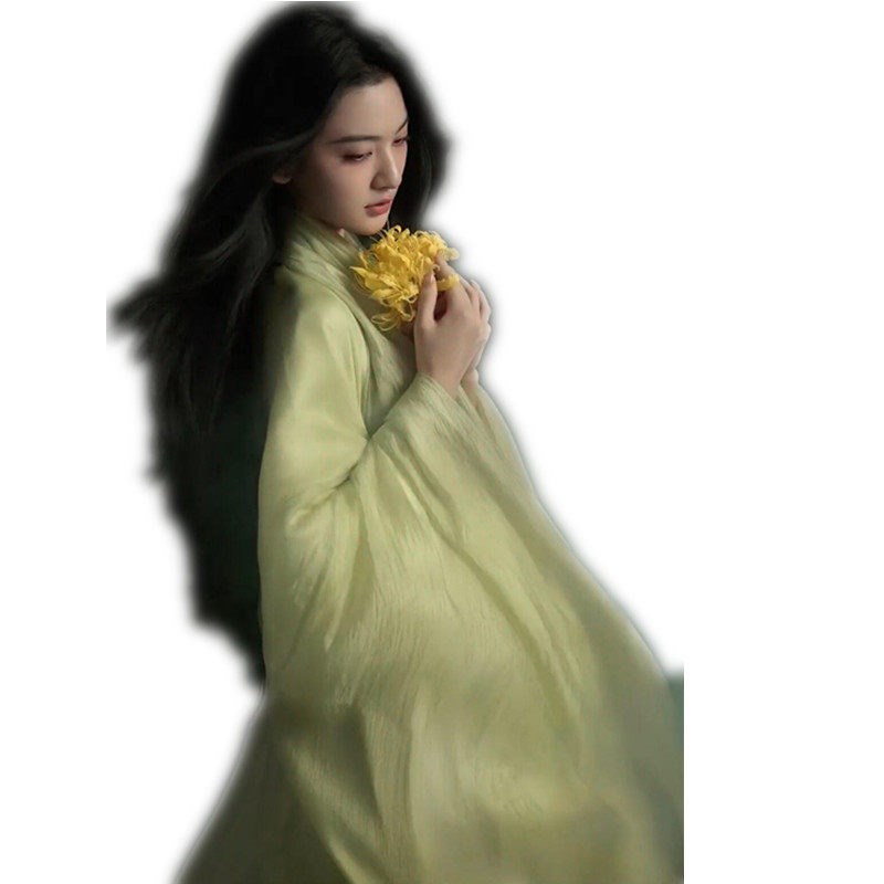 照相馆新款古风汉服女战国袍魏晋风清冷氛围感高级感艺术照写真服