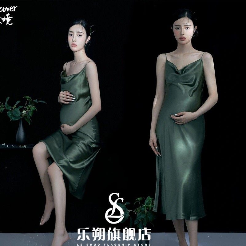 展会新款影楼孕妇照服装复古高级吊带裙孕妈咪大肚照摄影写真衣服,孕妇装/孕产妇用品/营养,影楼服装,淘宝优惠券,粉丝福利购,淘宝优惠卷