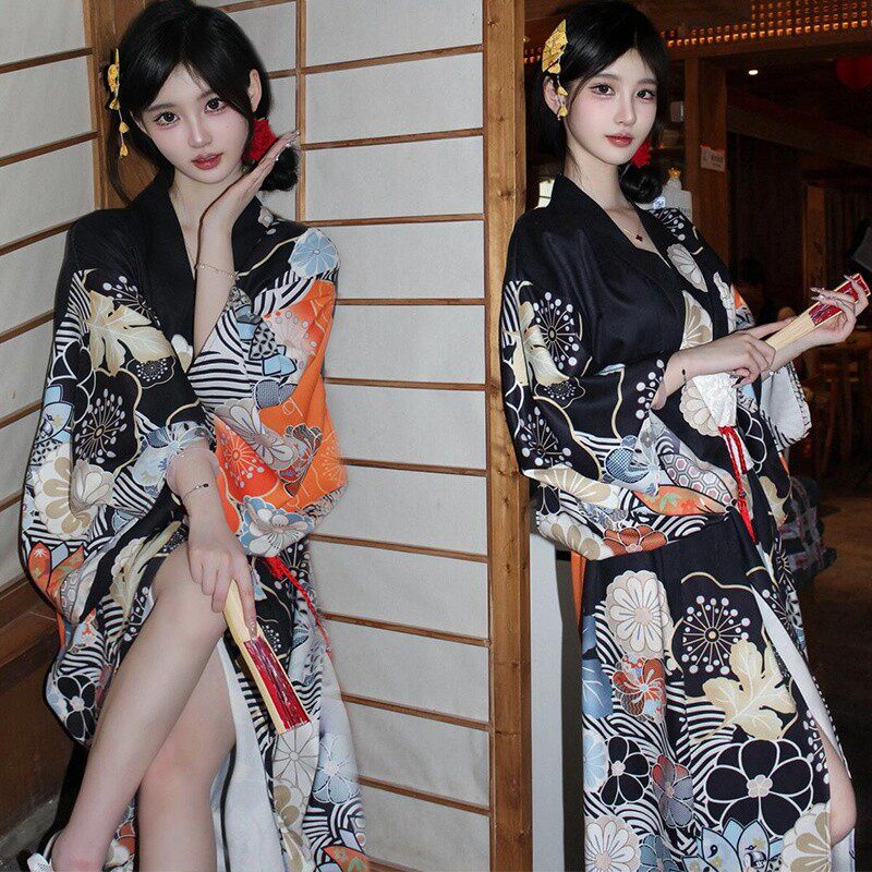 神明少女和服改良中国风日式正装传统樱花学生日系写真拍照洋装