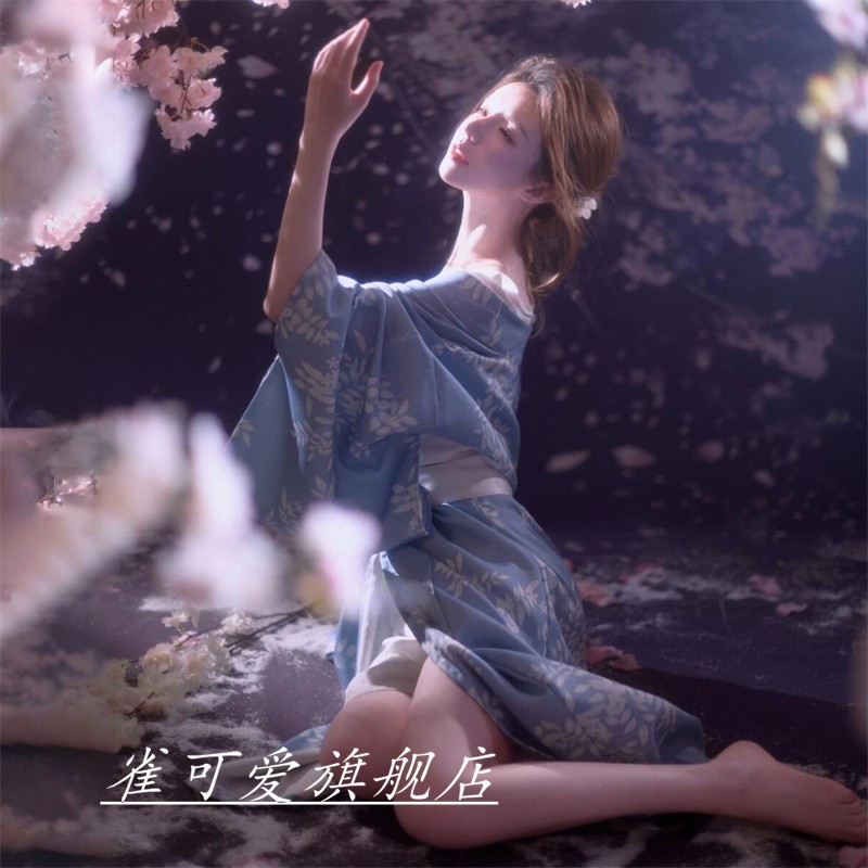 照相馆新款摄影时尚少女和服改良日式正装传统浴衣日系写真拍照服