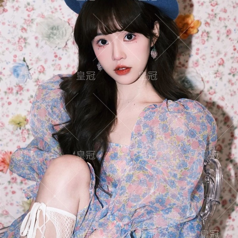 2023生日派对公主写真主题服装韩系唯美画报风少女艺术照摄影服饰