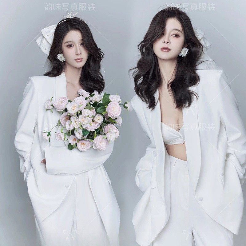 24年新款影楼韩系简约风高级感气质西装个人肖像艺术拍照摄影服装,男装,其他民族服装,淘宝优惠券,粉丝福利购,淘宝优惠卷