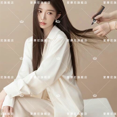 影楼个人肖像写真主题韩系高级感简约气质少女个人艺术照摄影服装