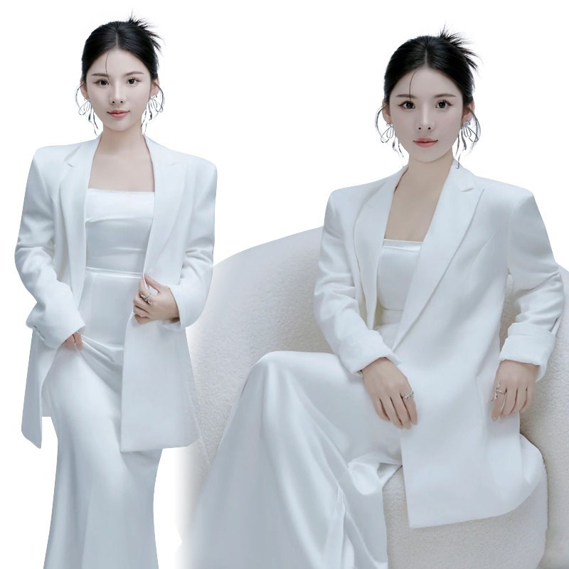 2026新款时尚韩式画报肖像职业装形象照写真礼服影楼拍摄主题服装