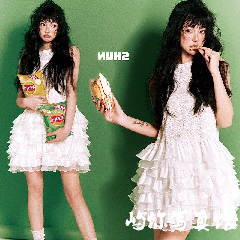 影楼新款个人夏季氧气少女感白色简约小清新韩系甜美写真照摄影服,男装,其他民族服装,淘宝优惠券,粉丝福利购,淘宝优惠卷