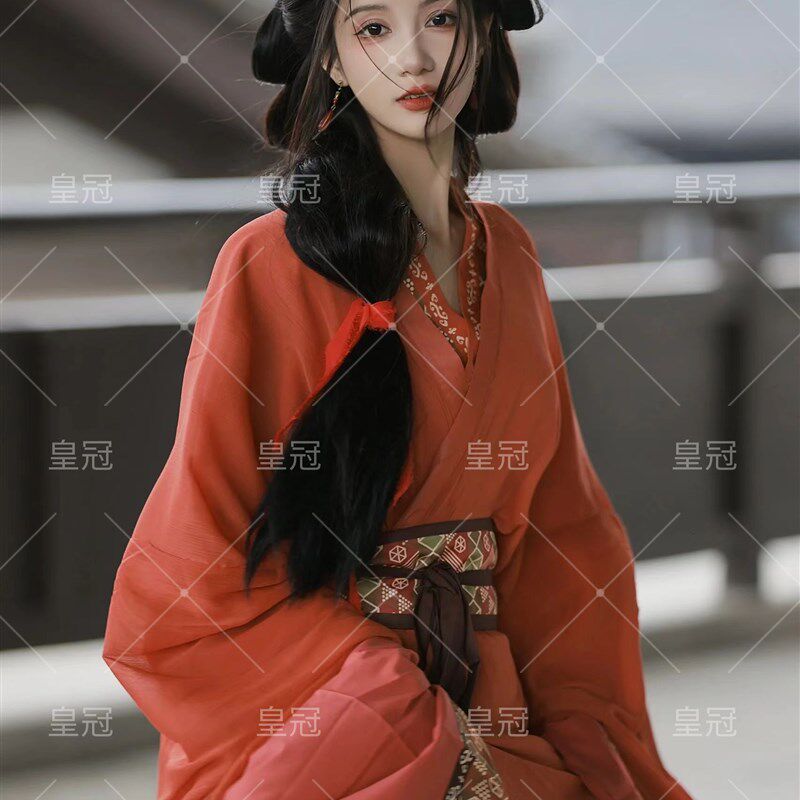 汉服女古装超仙飘逸战国风梦春秋中国风文艺少女日常写真拍照服装