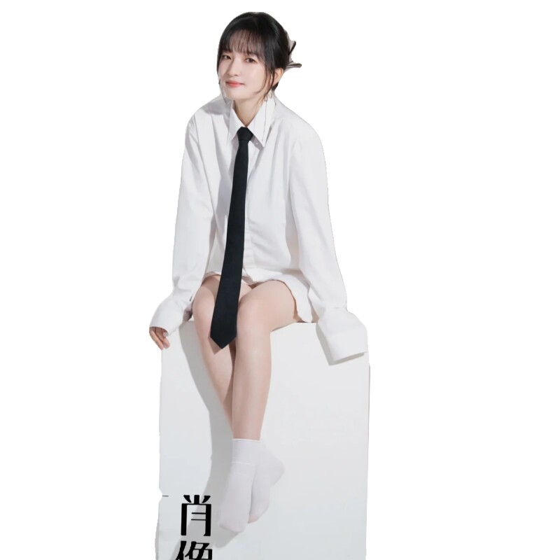 影楼工作室私房照性感白衬衫摄影主题写真服饰少女肖像艺术照服装