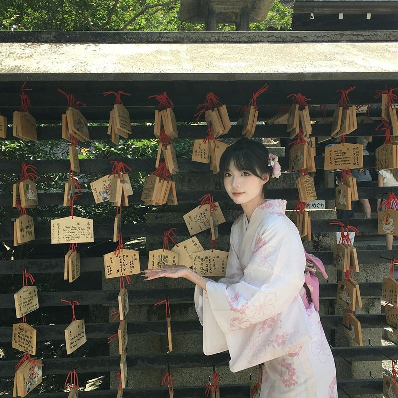 和服新款日系正装日本改良摄影服装写真传统浴衣神明日式少女拍照