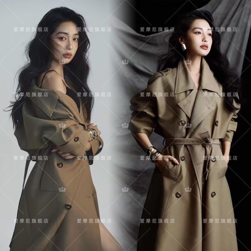 影楼新款时尚轻熟女风衣外套个性肖像写真服装个人形象照摄影服饰,男装,其他民族服装,淘宝优惠券,粉丝福利购,淘宝优惠卷