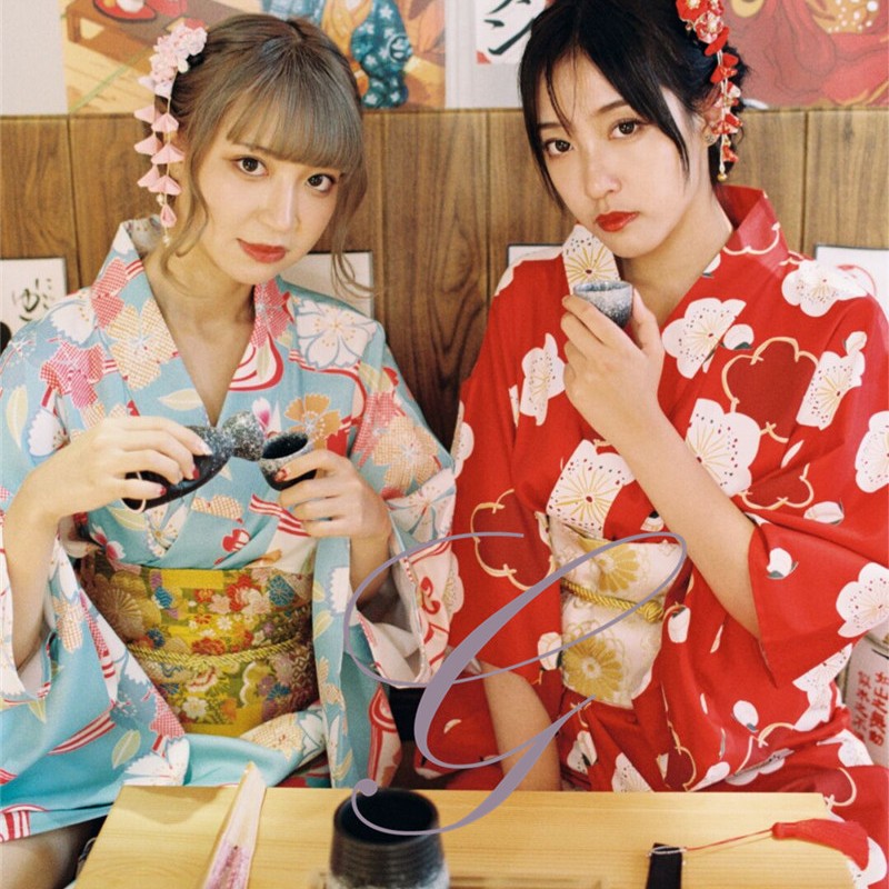 和服女改良中国风正装传统复古日式闺蜜趴主题日料打卡拍照片服装