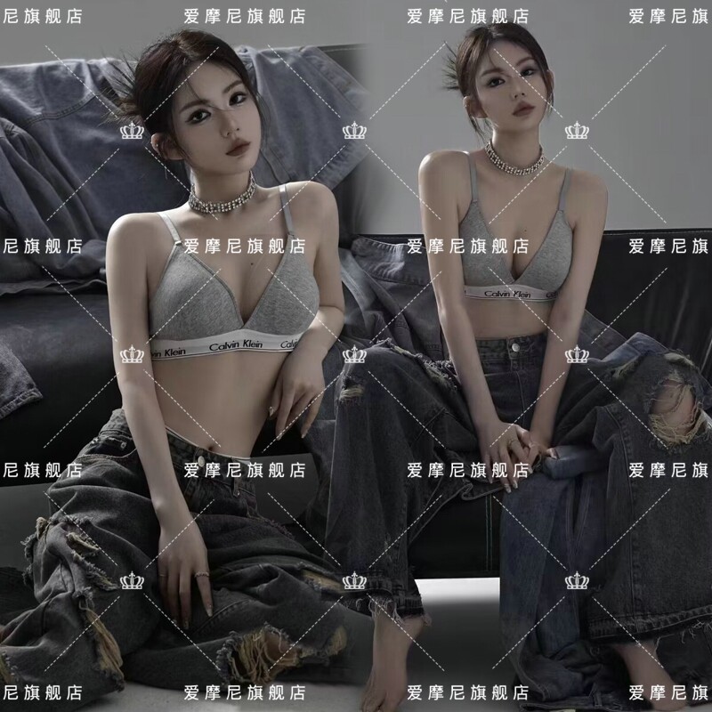2026新款潮牌个性轻私房嘻哈牛仔性感纯欲风写真影楼主题拍摄服装