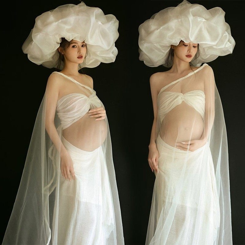 影楼主题孕妇拍照服装飘逸优雅高级感唯美抹胸礼服孕妈艺术照摄影,男装,其他民族服装,淘宝优惠券,粉丝福利购,淘宝优惠卷