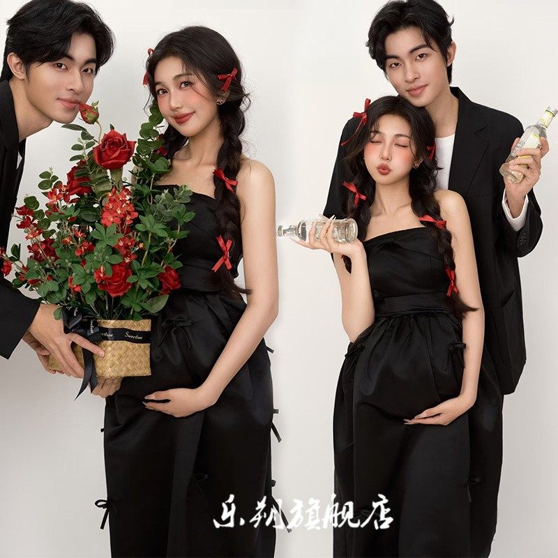 影楼新款情侣孕妇照服装小清新孕妈咪氛围感大肚照写真衣服在家拍,男装,其他民族服装,淘宝优惠券,粉丝福利购,淘宝优惠卷