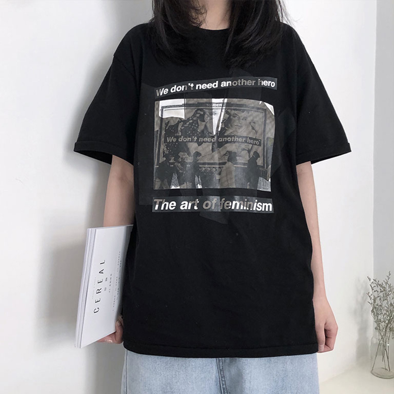 bf风短袖t恤女2019新款韩版中长款学生港味宽松百搭上衣体恤超火满29.80元可用0.030000000000001元优惠券