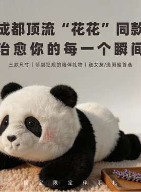 可爱熊猫毛绒公仔成都伴手礼