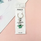 三星堆钥匙扣成都特色可爱熊猫文创挂件金属四川旅游纪念品小礼品