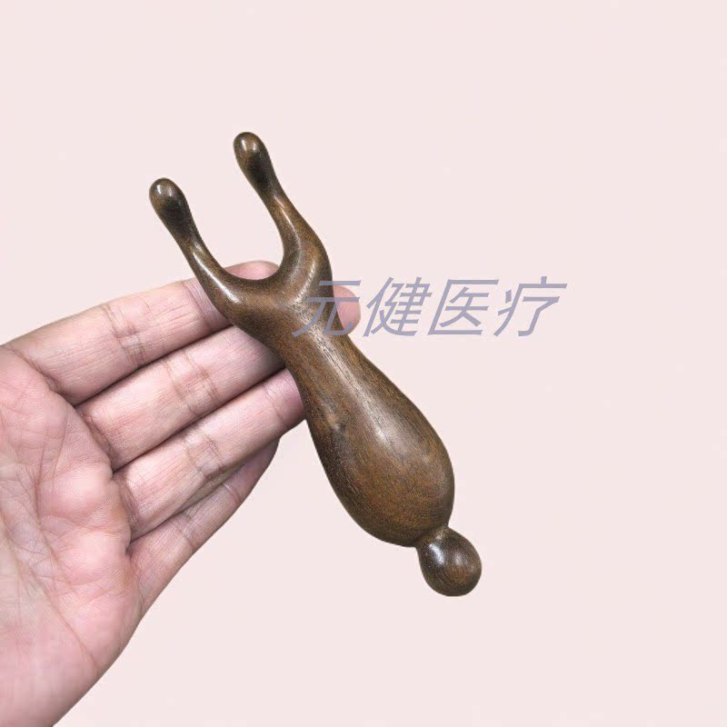 金丝檀木小青蛙眼鼻耳刮拨筋棒