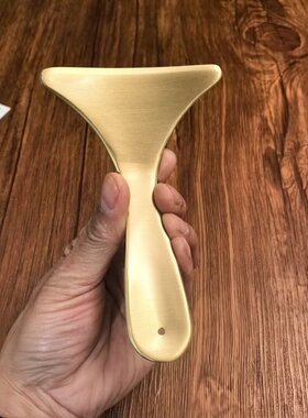 黄铜刮痧板脸部美容淡黑眼圈