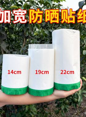 加宽双层柑橘防晒贴纸防太阳果耙耙柑爱媛番石榴芒果柚子防晒防水
