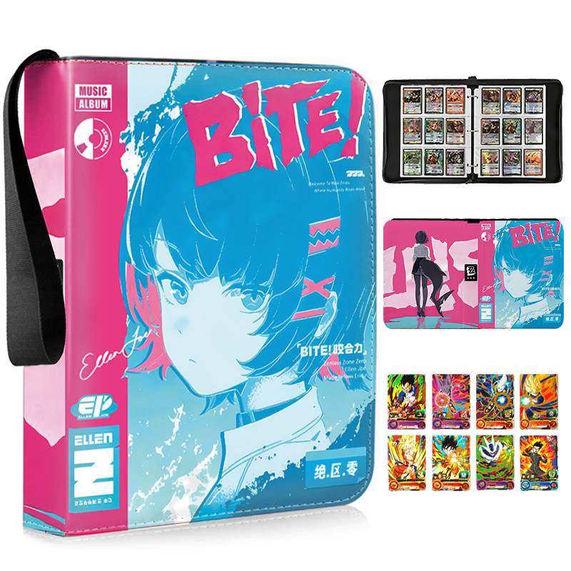高颜值绝区零卡册游戏周边卡片收纳册闪魂活页九宫格收藏卡收纳册