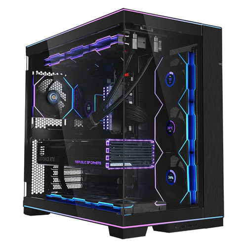 联力O11DEVO海景房右侧透机箱