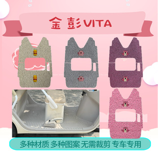 适用金彭唯TA电动三轮车脚踩垫子脚垫JP1000DZK-8A丝圈VITA脚踏垫