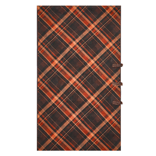 单层盘扣长巾【绛色菱光】50*180香云纱桑蚕丝丝巾气质高级感围巾